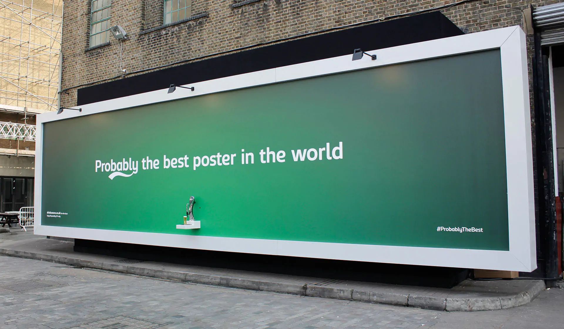 Great outdoor advertising billboard design example